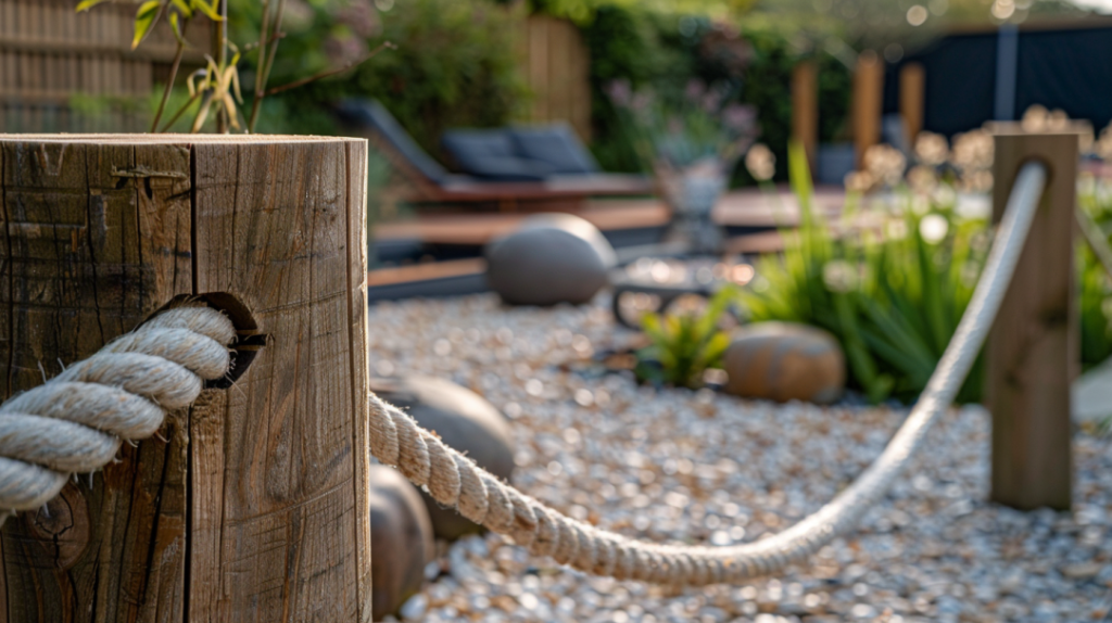 beach style garden rope