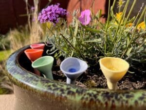 Bee Cups for Thirsty Pollinators