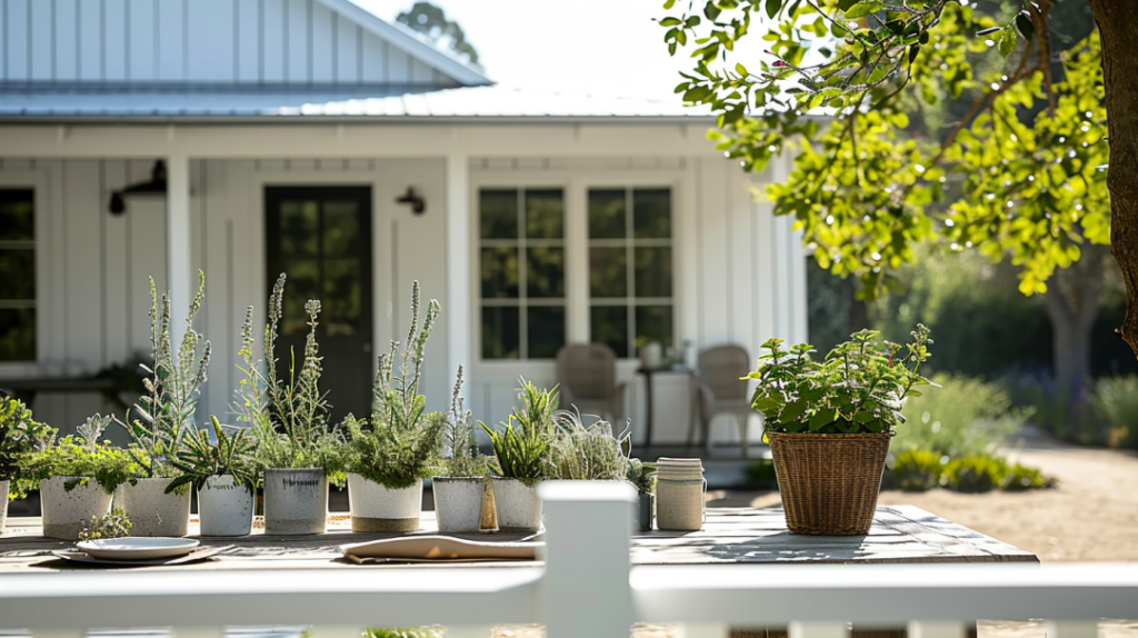 Modern Farmhouse Style Garden Ideas 10