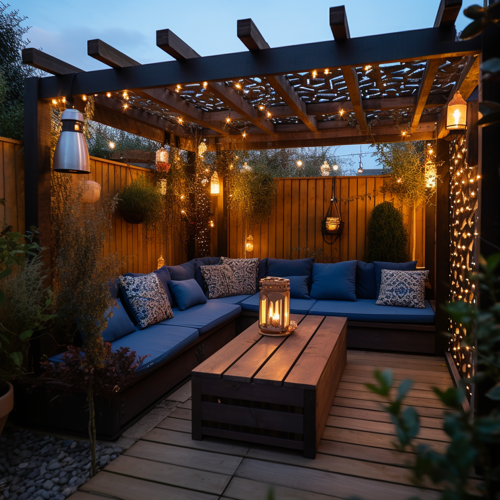 Moroccan-Style Garden lights