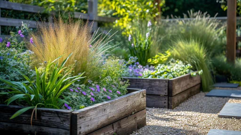 new build garden ideas - raised beds