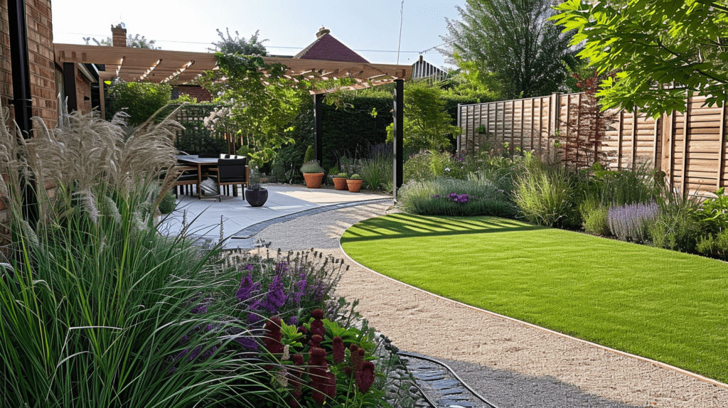 new build garden ideas - soft planting