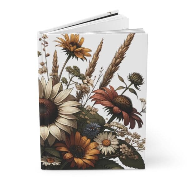 Wildflower Hardcover Journal - Matte