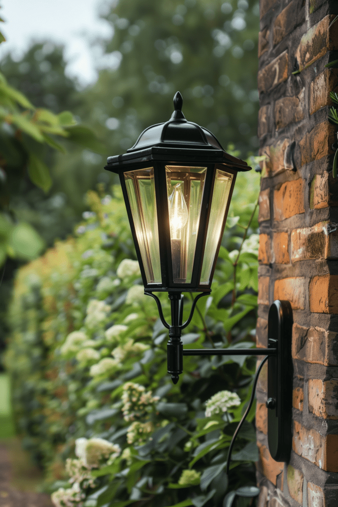 Victorian garden ideas lights