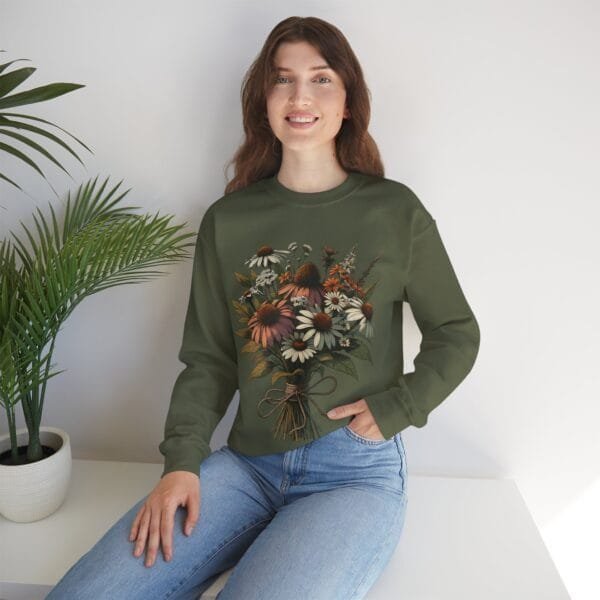 Wildflower Bouquet Sweatshirt - Image 3