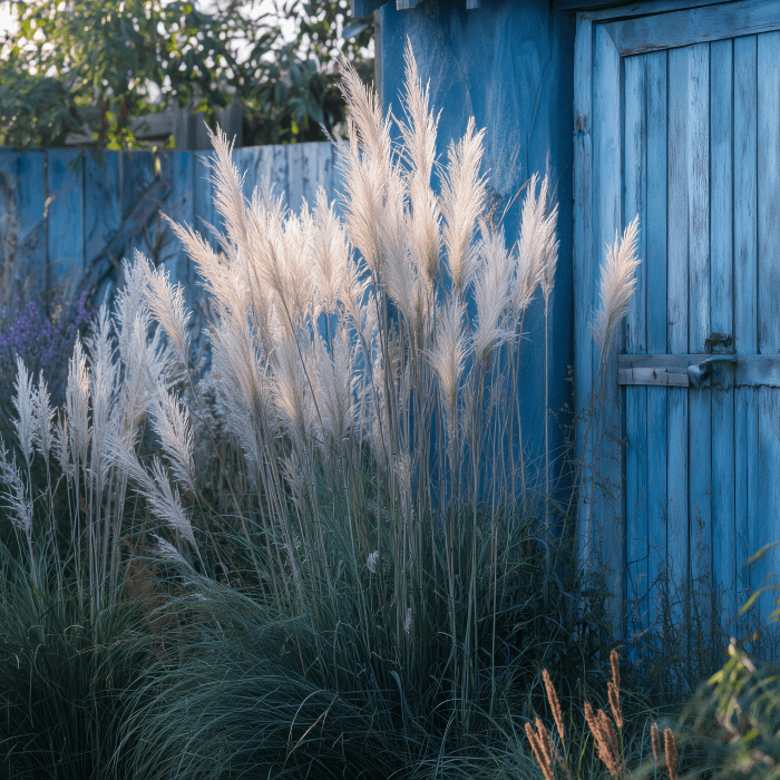 calming tones ai garden design